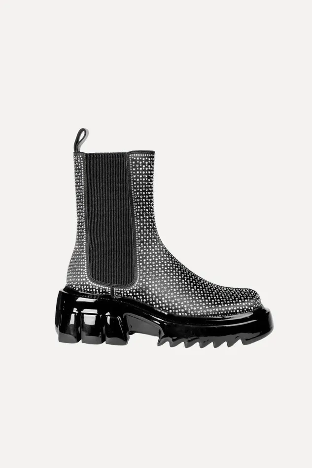 Stine Goya Shoes Zurick Boots 8211 Black HotFix 8211 Women