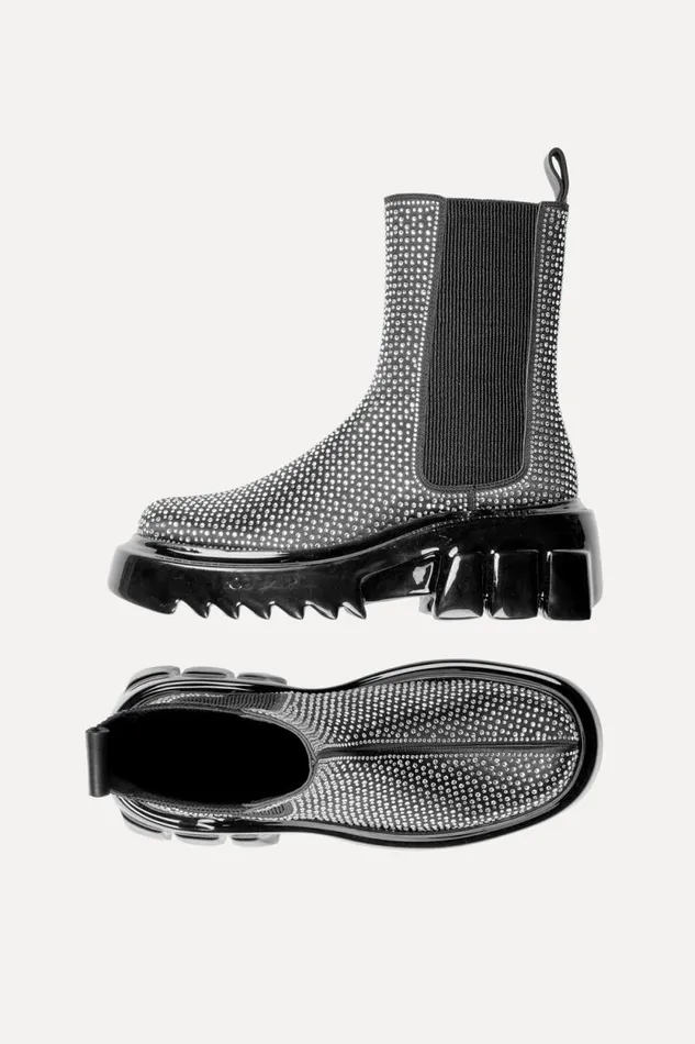 Stine Goya Shoes Zurick Boots 8211 Black HotFix 8211 Women