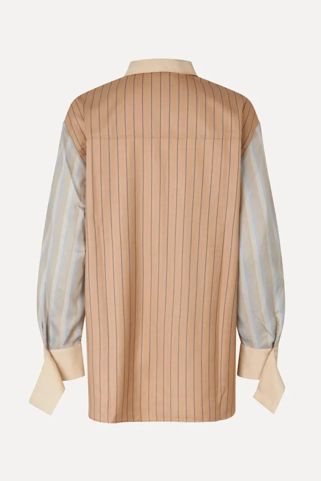 Stine Goya Tops and Shirts Classic Oversize Shirt 8211 Multi Stripes 8211 Women