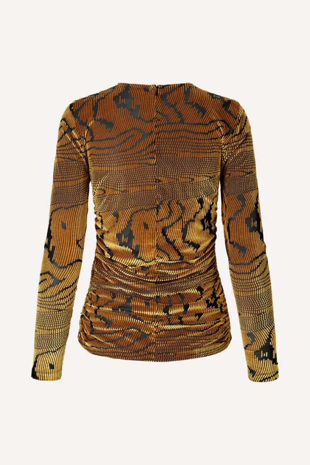 Stine Goya Tops and Shirts Vanessa Blouse 8211 Velvet Moire 8211 Women
