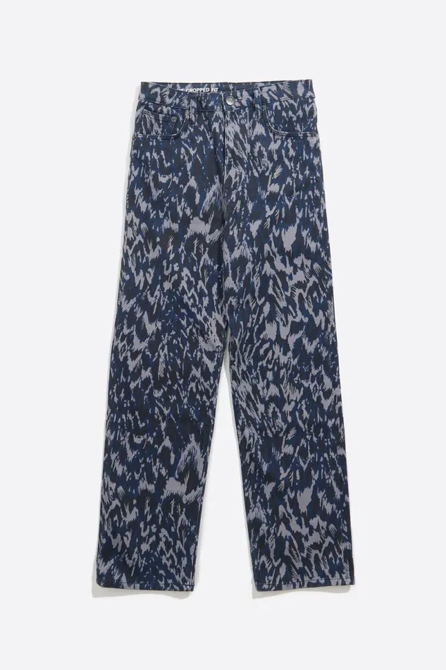 STRAIGHT CROPPED 8211 Navy Blue Plumancha Jeans Plumancha Navy Women Bimba Y Lola Denim