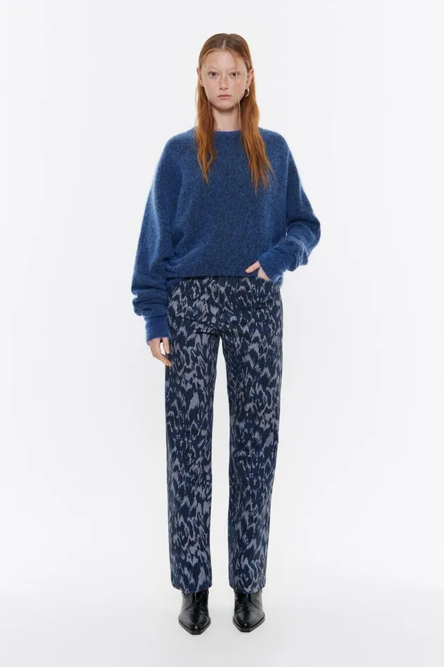 STRAIGHT CROPPED 8211 Navy Blue Plumancha Jeans Plumancha Navy Women Bimba Y Lola Denim STRAIGHT CROPPED 8211 Navy Blue Plumancha Jeans Plumancha Navy Women Bimba Y Lola Denim