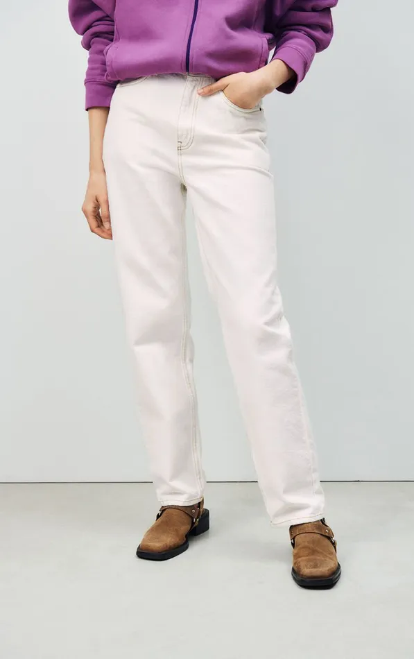 Straight Jeans Jozastreet Off White Women American Vintage Jeans