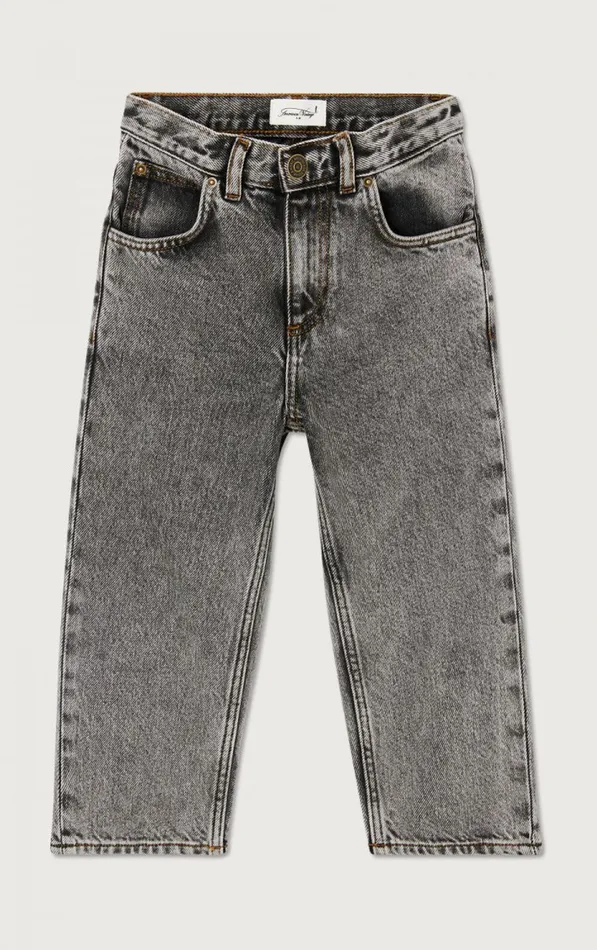 Straight Jeans Yopday Grey Salt And Pepper Kids American Vintage Jeans Straight Jeans Yopday Grey Salt And Pepper Kids American Vintage Jeans
