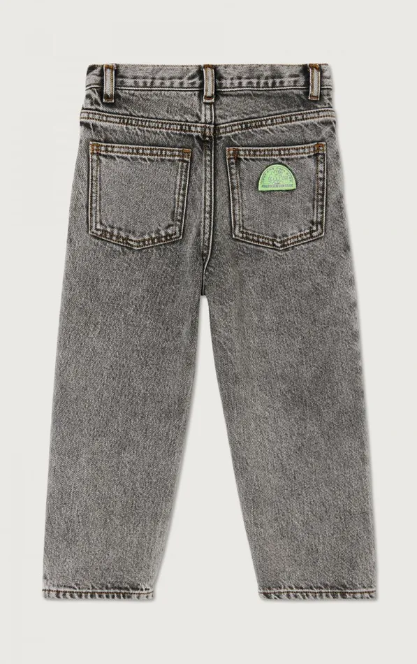 Straight Jeans Yopday Grey Salt And Pepper Kids American Vintage Jeans Straight Jeans Yopday Grey Salt And Pepper Kids American Vintage Jeans