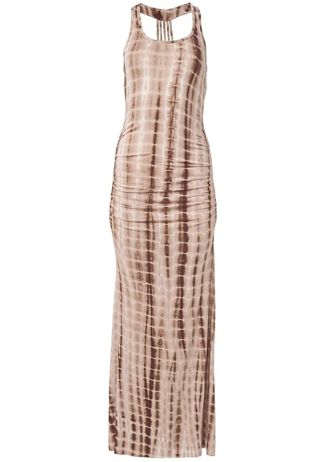 STRAPPY BACK MAXI DRESS Brown Multi Women VENUS Maxi Dresses
