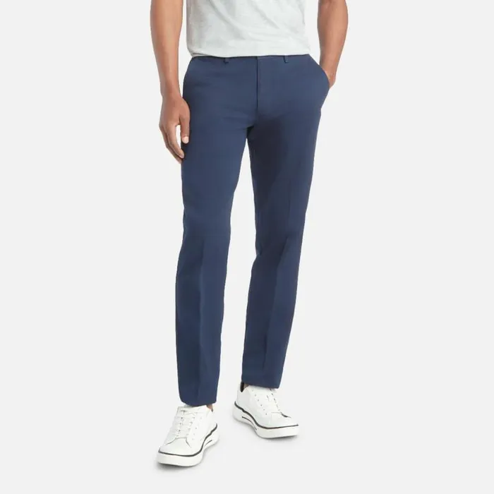 Stretch Chino Slim Fit Flex Waistband Flat Front Casual Pant Navy Men Kenneth Cole Bottoms Stretch Chino Slim Fit Flex Waistband Flat Front Casual Pant Navy Men Kenneth Cole Bottoms