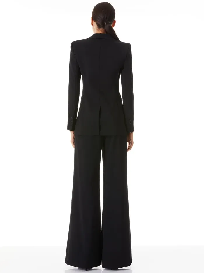 Suits Women Alice Olivia Breann Fitted Blazer Black