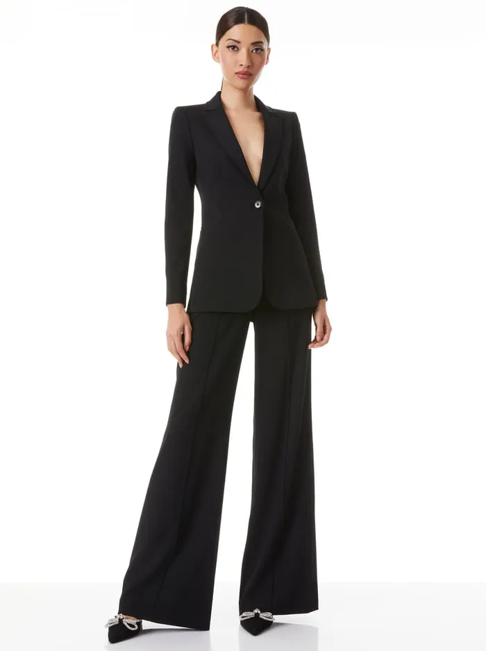 Suits Women Alice Olivia Breann Fitted Blazer Black