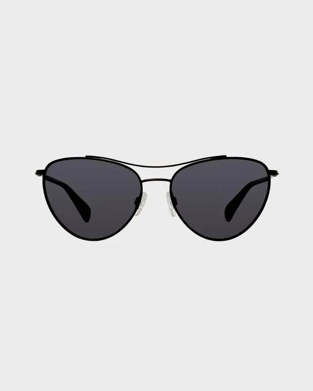 Sunglasses Women Rag and Bone Clare Matte Black