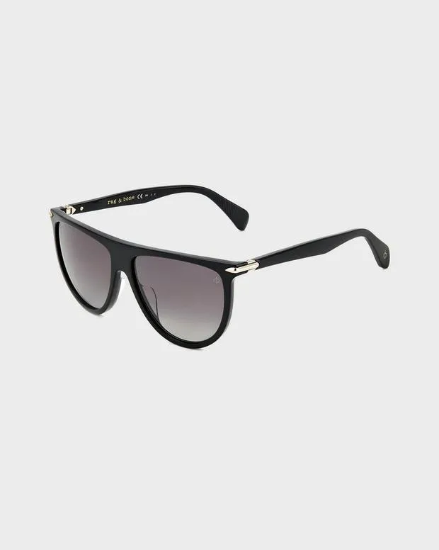 Sunglasses Women Rag and Bone Serena Black