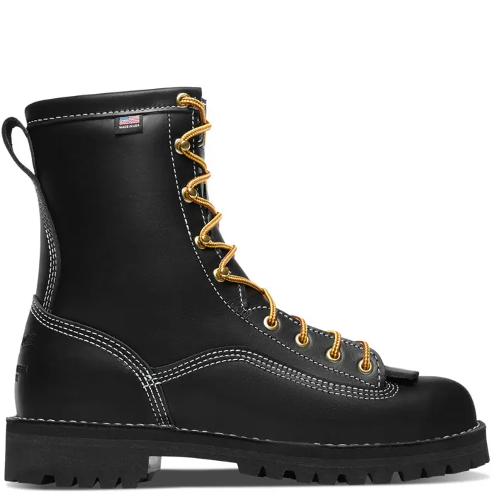 Super Rain Forest Black Men Danner Boots