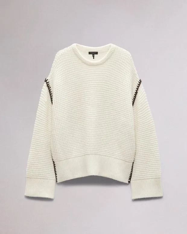 Sweaters and Sweatshirts Women Rag and Bone Katie Sweater Ivory