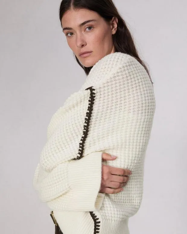 Sweaters and Sweatshirts Women Rag and Bone Katie Sweater Ivory