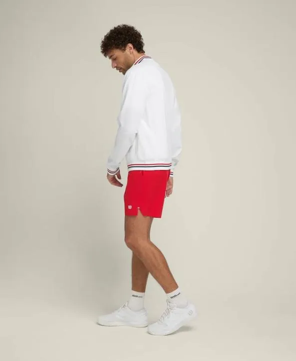 Sweaters Men Wilson Winners Tennis Knit Jacket Bright White Sweaters Men Wilson Winners Tennis Knit Jacket Bright White