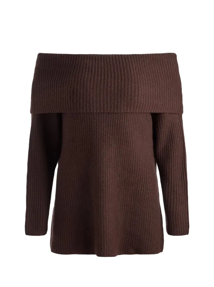 Sweaters Women Alice Olivia Ginger Pullover Espresso
