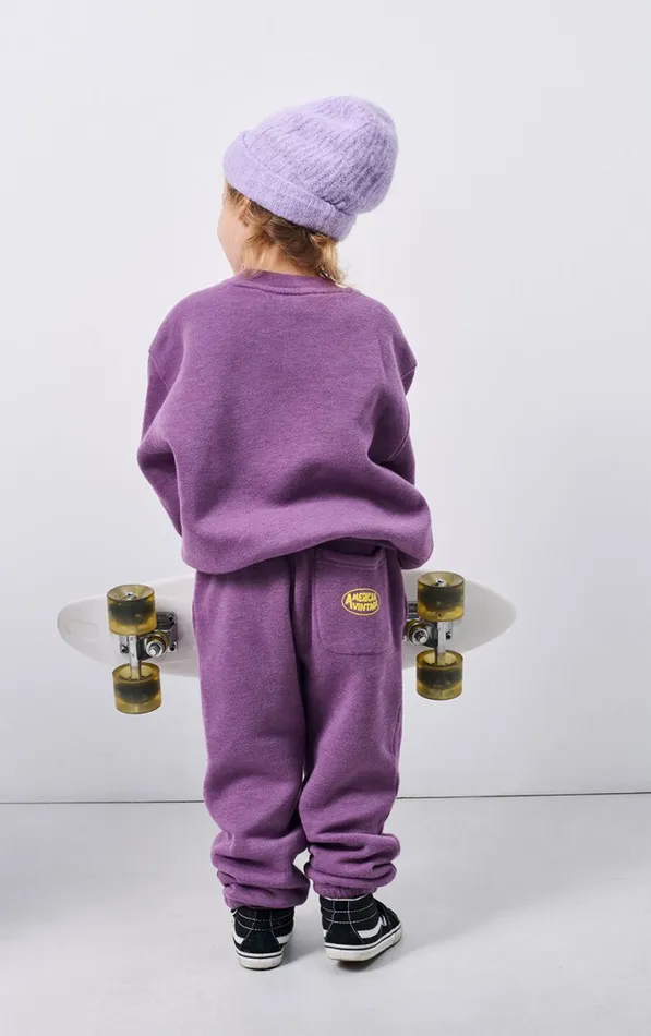 Sweatshirt Doven Overdyed Fig Kids American Vintage Sweatshirts Sweatshirt Doven Overdyed Fig Kids American Vintage Sweatshirts