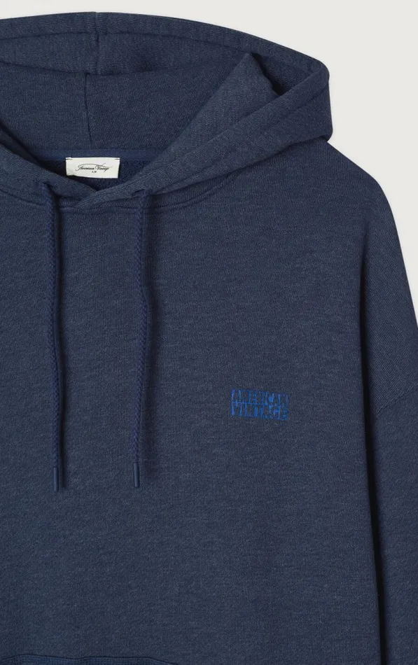 Sweatshirt Doven Overdyed Navy Men American Vintage Sweatshirts Sweatshirt Doven Overdyed Navy Men American Vintage Sweatshirts