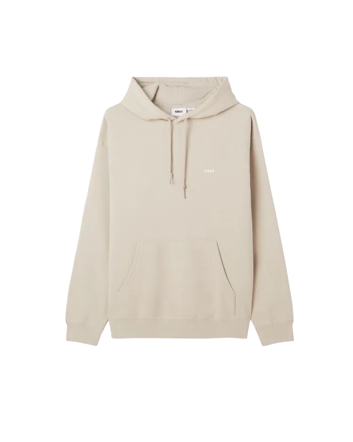 SWEATSHIRTS EST WORKS BOLD PULLOVER Silver Grey OBEY Clothing Men