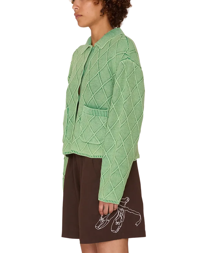 SWEET MARIE SWEATER Green Women SWEATERS OBEY Clothing
