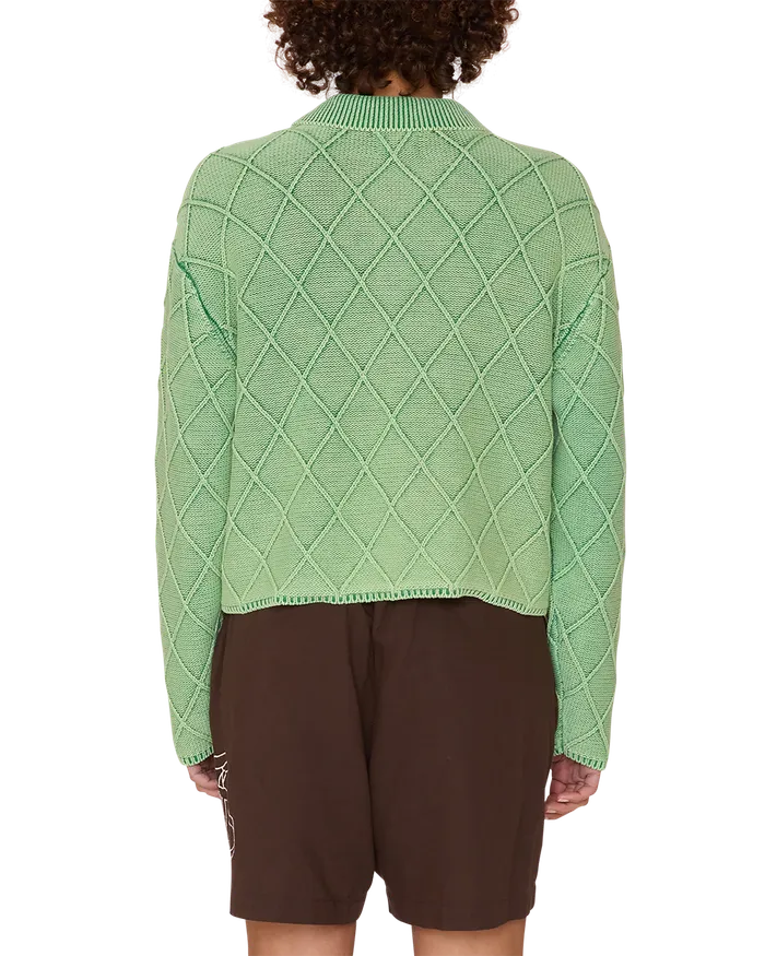 SWEET MARIE SWEATER Green Women SWEATERS OBEY Clothing