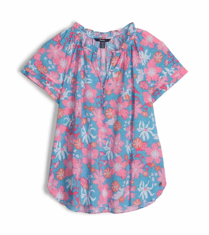 Sylvie Blouse 8211 Wild Garden Hatley