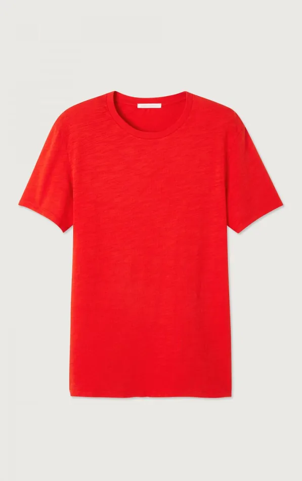 TShirt Bysapick Vulcano Men American Vintage Short Sleeve TShirts