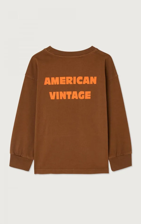 TShirt Fizvalley Vintage Brunette Kids American Vintage Long Sleeve TShirts TShirt Fizvalley Vintage Brunette Kids American Vintage Long Sleeve TShirts