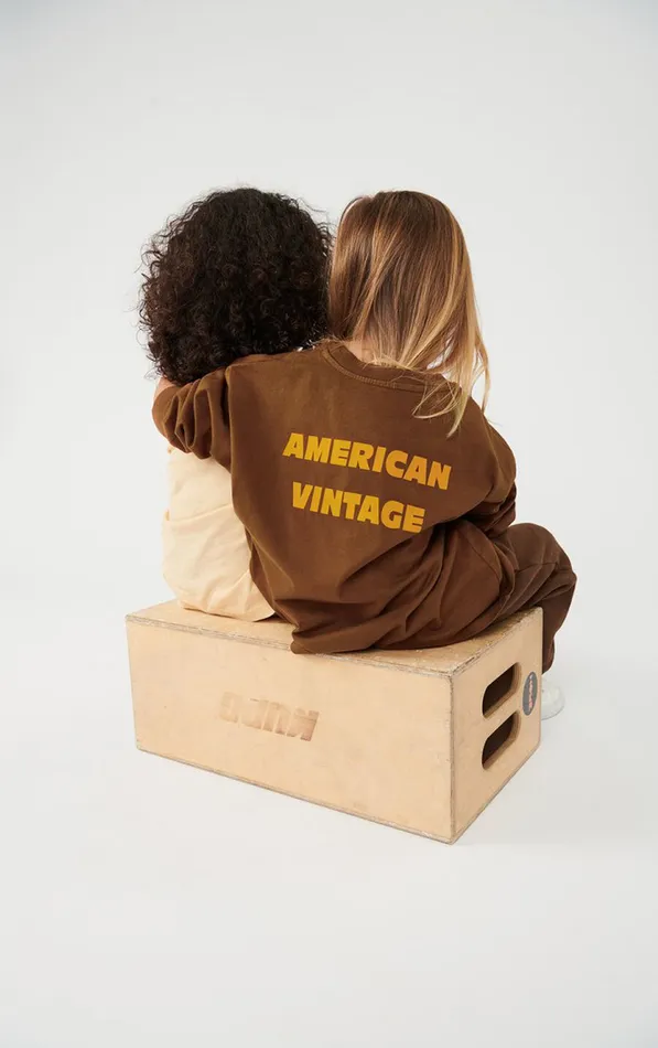 TShirt Fizvalley Vintage Brunette Kids American Vintage Long Sleeve TShirts TShirt Fizvalley Vintage Brunette Kids American Vintage Long Sleeve TShirts