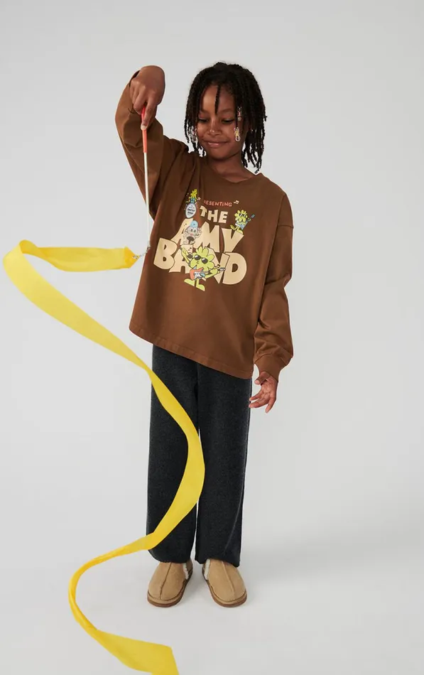 TShirt Fizvalley Vintage Brunette Kids American Vintage Long Sleeve TShirts TShirt Fizvalley Vintage Brunette Kids American Vintage Long Sleeve TShirts