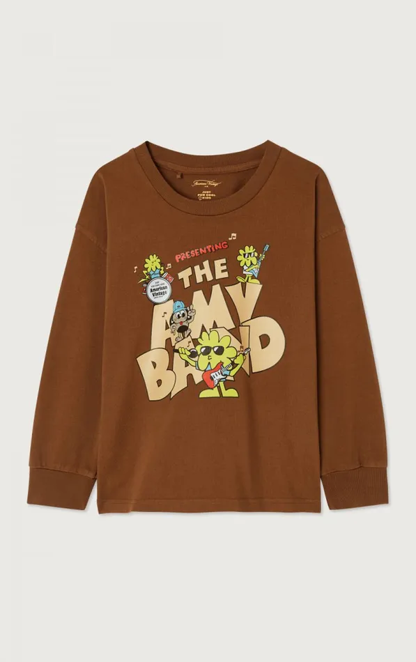 TShirt Fizvalley Vintage Brunette Kids American Vintage Long Sleeve TShirts TShirt Fizvalley Vintage Brunette Kids American Vintage Long Sleeve TShirts
