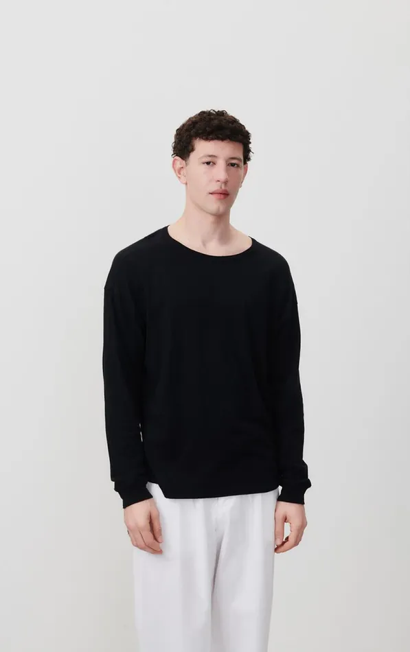 TShirt Gamipy Black Men American Vintage Long Sleeve TShirts
