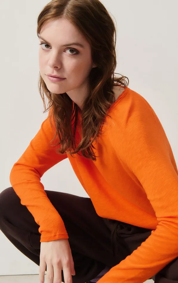 TShirt Sonoma Orange Vintage Women American Vintage Long Sleeve TShirts TShirt Sonoma Orange Vintage Women American Vintage Long Sleeve TShirts