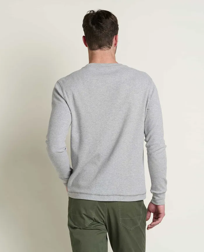 TShirts ToadandCo Men8217s Framer II Long Sleeve Crew Heather Grey