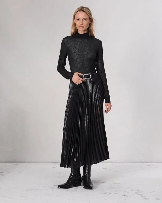 TShirts Women Rag and Bone Valencia Turtleneck Black