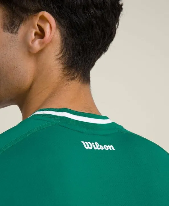 Tanks and TShirts Men Wilson Newport Performance VNeck Tee Club Green Tanks and TShirts Men Wilson Newport Performance VNeck Tee Club Green