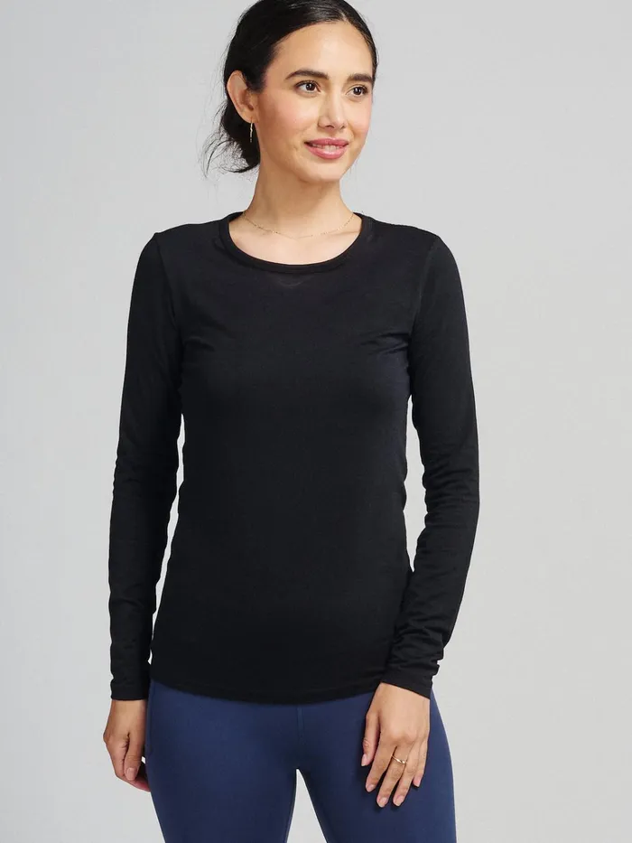 Tennis Pickleball Women Tasc Performance NOLA Long Sleeve TShirt