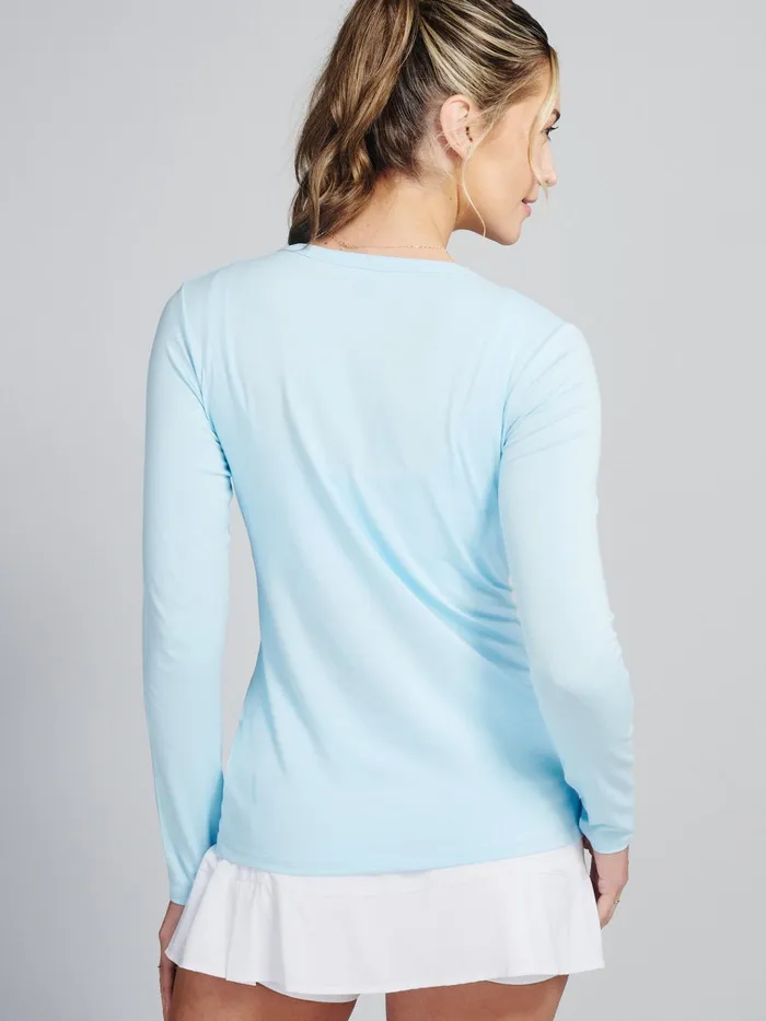 Tennis Pickleball Women Tasc Performance NOLA Long Sleeve TShirt