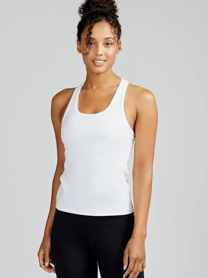Tennis Pickleball Women Tasc Performance Sculptive Racer Back Tank With Builtin Bra Tennis Pickleball Women Tasc Performance Sculptive Racer Back Tank With Builtin Bra