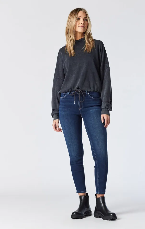 Tess Skinny Jeans In Dark Indigo Shape Women Mavi Jeans Denim