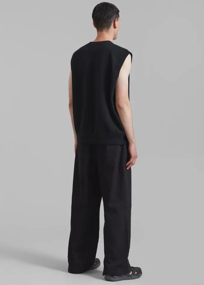 The Frankie Shop Bottoms Drew Denim Pants 8211 Black 8211 WomenMen
