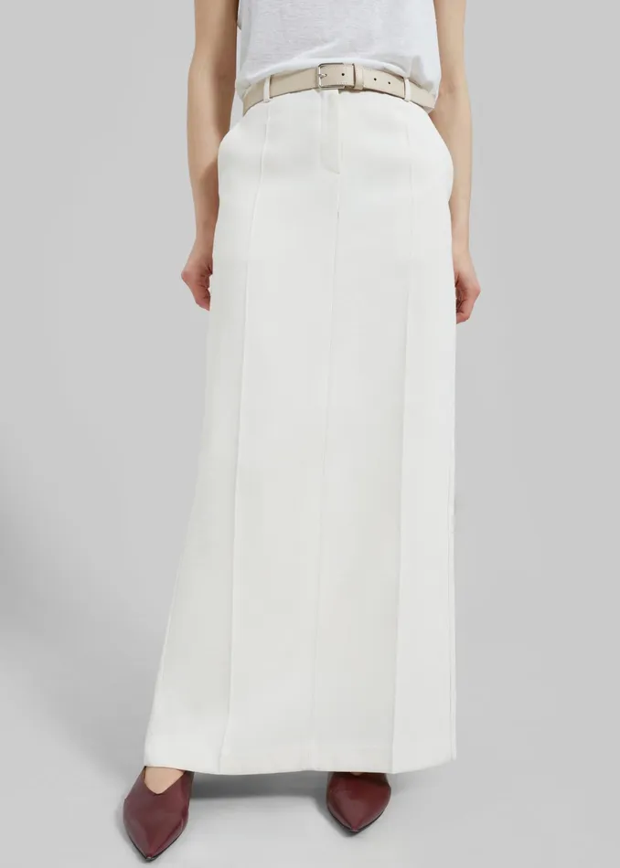 The Frankie Shop Bottoms Indio Maxi Skirt 8211 Off White 8211 Women
