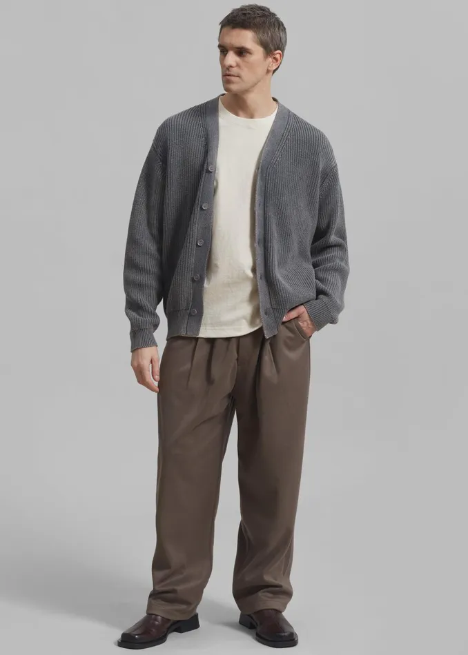 The Frankie Shop Bottoms Theo Pants 8211 Cocoa 8211 Men