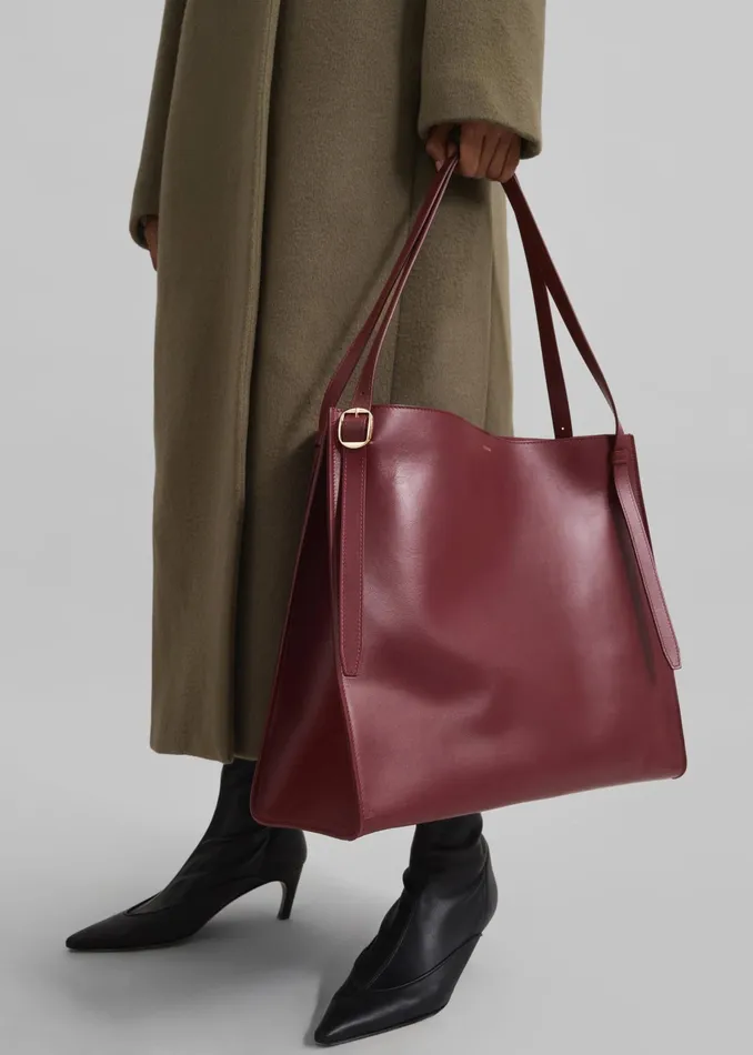 The Frankie Shop Coperni Belt Tote Bag 8211 Red 8211 Women