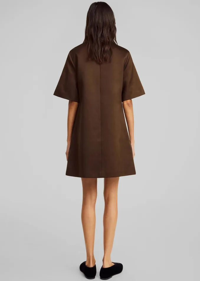 The Frankie Shop Dresses By Malene Birger Harperz Dress 8211 Dark Mahogany 8211 Women