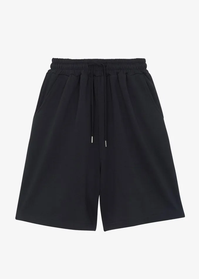 The Frankie Shop Loungewear Newton Sweatshorts 8211 Black 8211 WomenMen