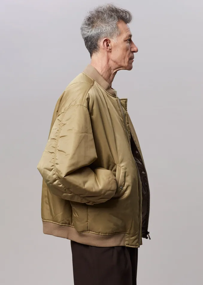 The Frankie Shop Outerwear Astra Bomber Jacket 8211 Olive 8211 WomenMen