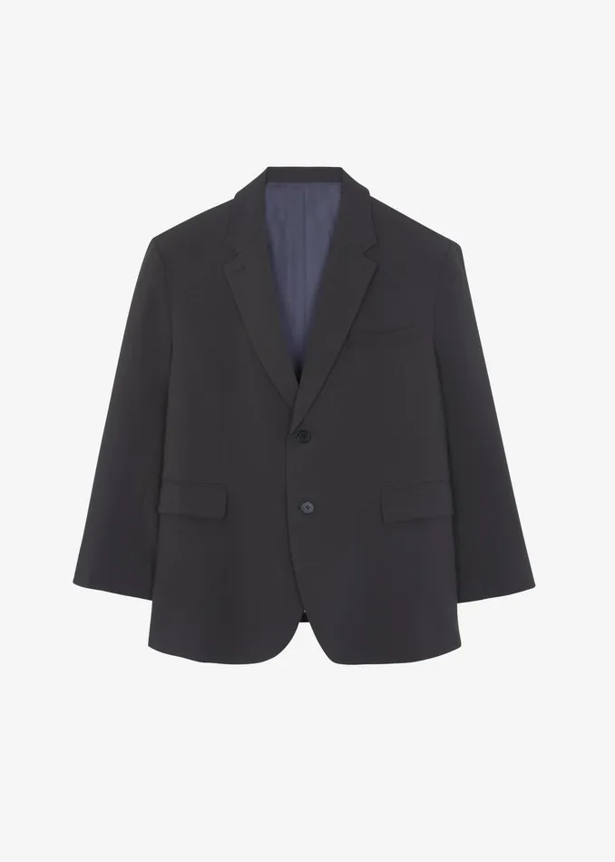 The Frankie Shop Outerwear Brooklyn Blazer 8211 Charcoal 8211 Women