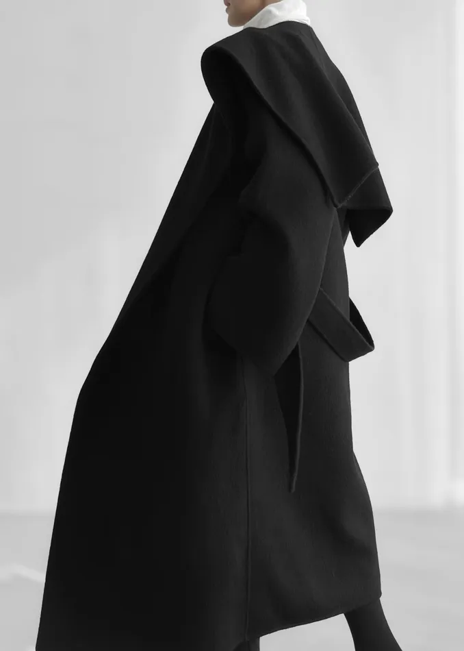 The Frankie Shop Outerwear Evelyn Coat 8211 Black 8211 Women