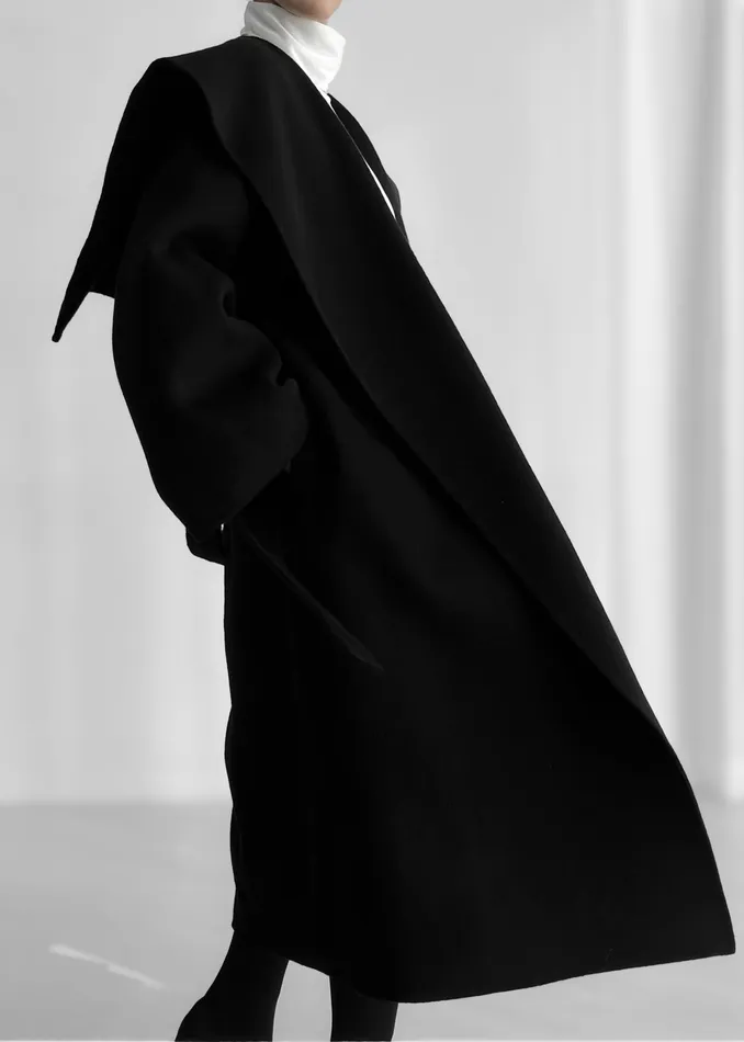 The Frankie Shop Outerwear Evelyn Coat 8211 Black 8211 Women